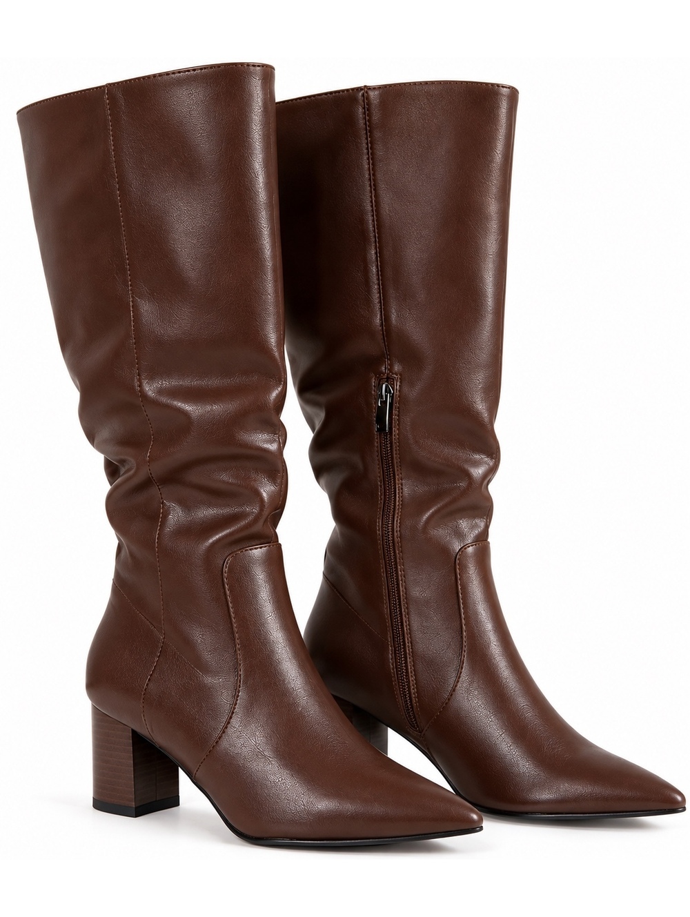 Wnshonzy Brown Knee-High Boots – Women’s 10.5 – New